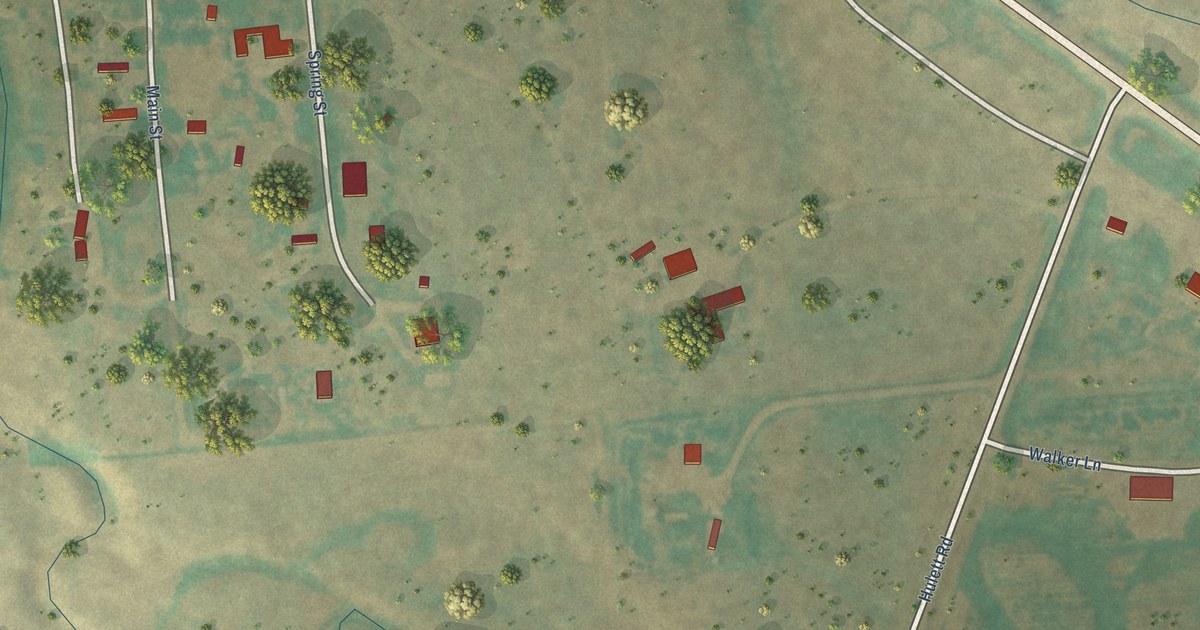 Map of Alzada, Montana in 2026
