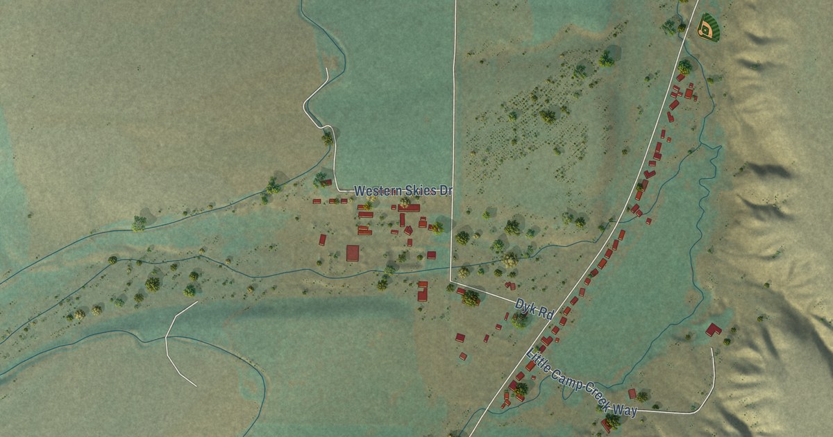 Map of Amsterdam, Montana in 2026