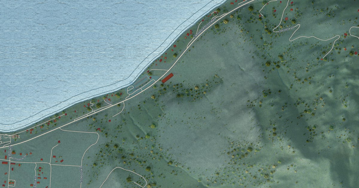 Map of Big Arm, Montana in 2026