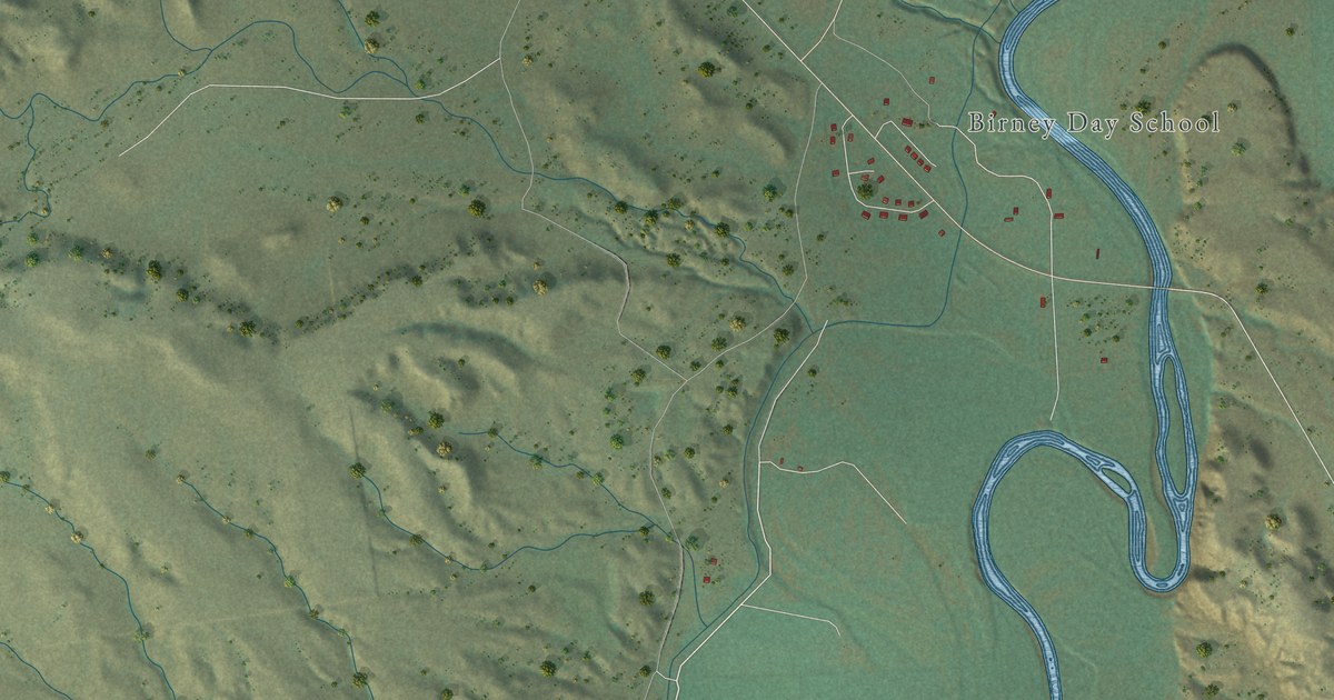 Map of Birney, Montana in 2026