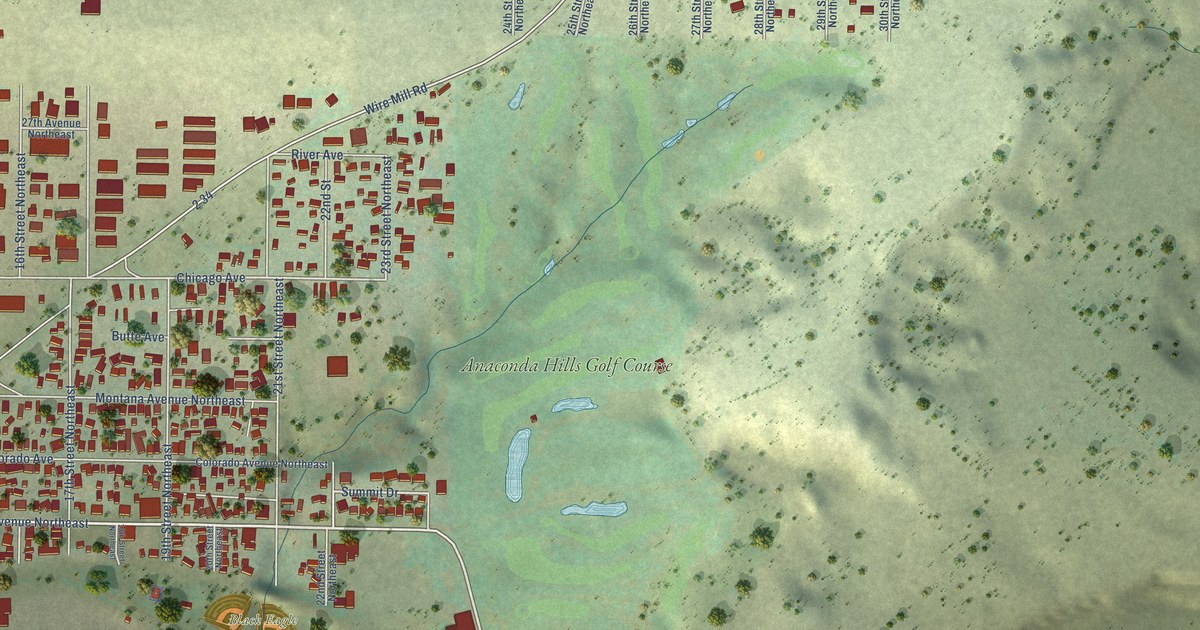 Map of Black Eagle, Montana in 2026