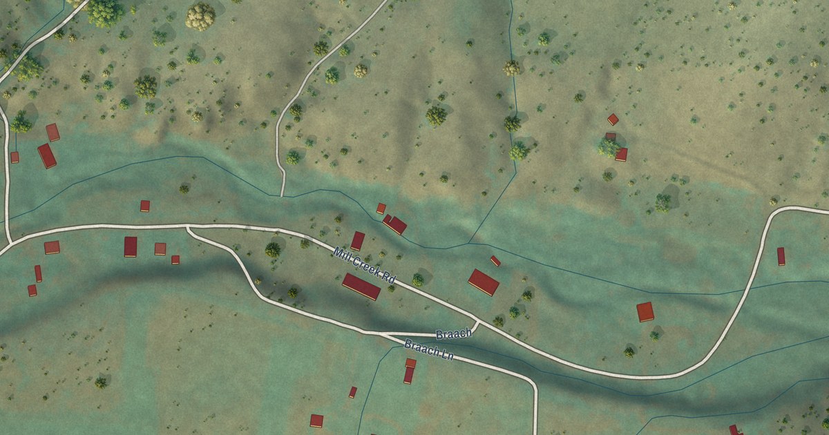 Map of Brandon, Montana in 2026