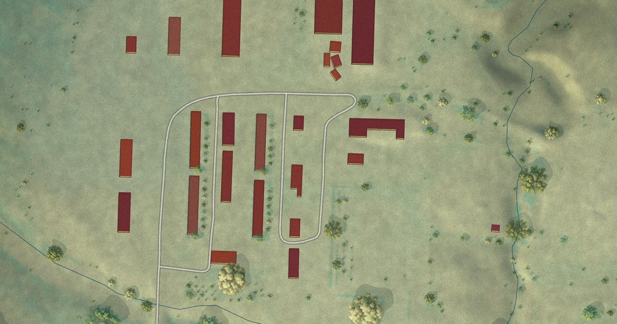 Map of Camrose Colony, Montana in 2026