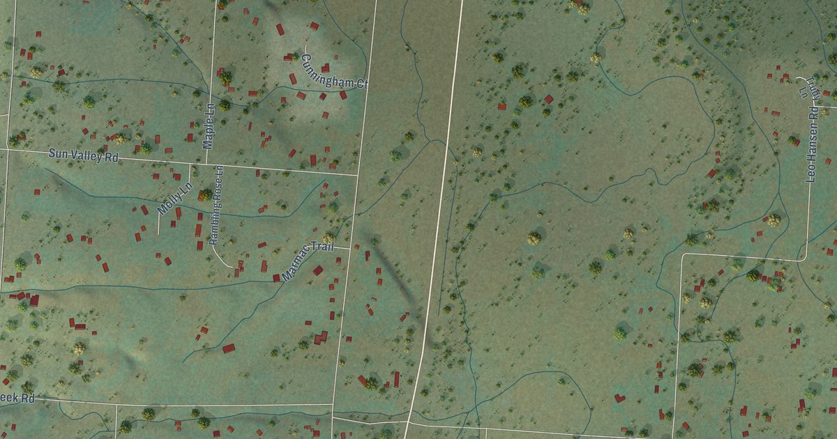 Map of Carlton, Montana in 2026