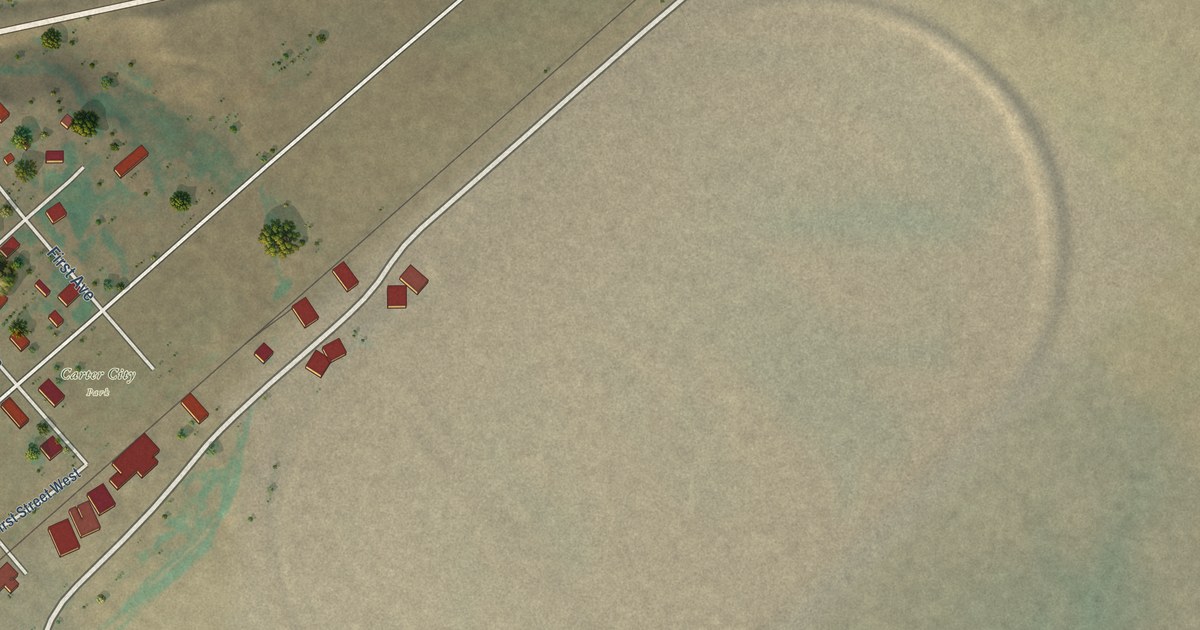 Map of Carter, Montana in 2026