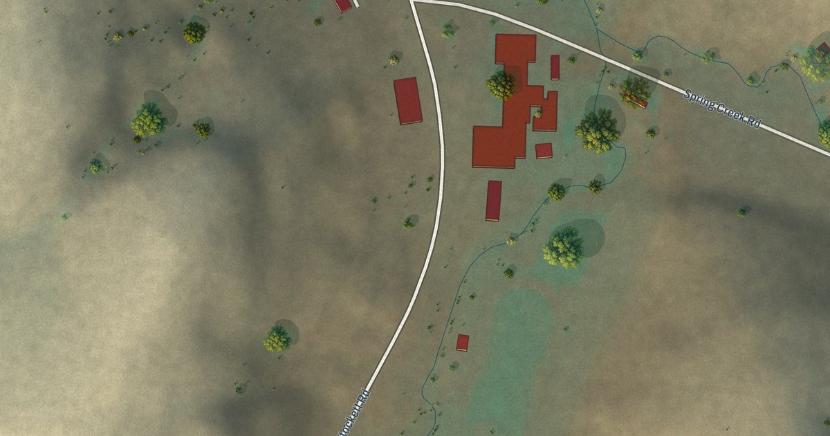 Map of Centerville, Montana in 2026
