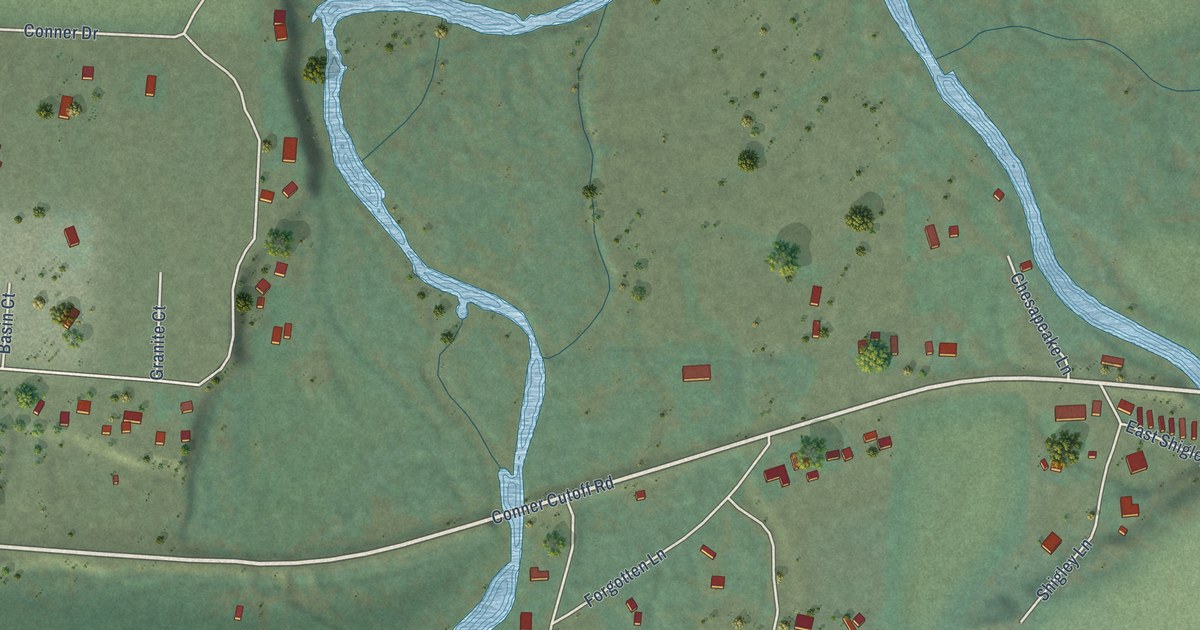 Map of Conner, Montana in 2026
