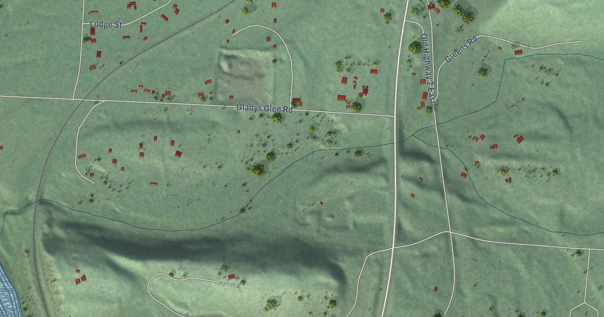 Map of Coram, Montana in 2026
