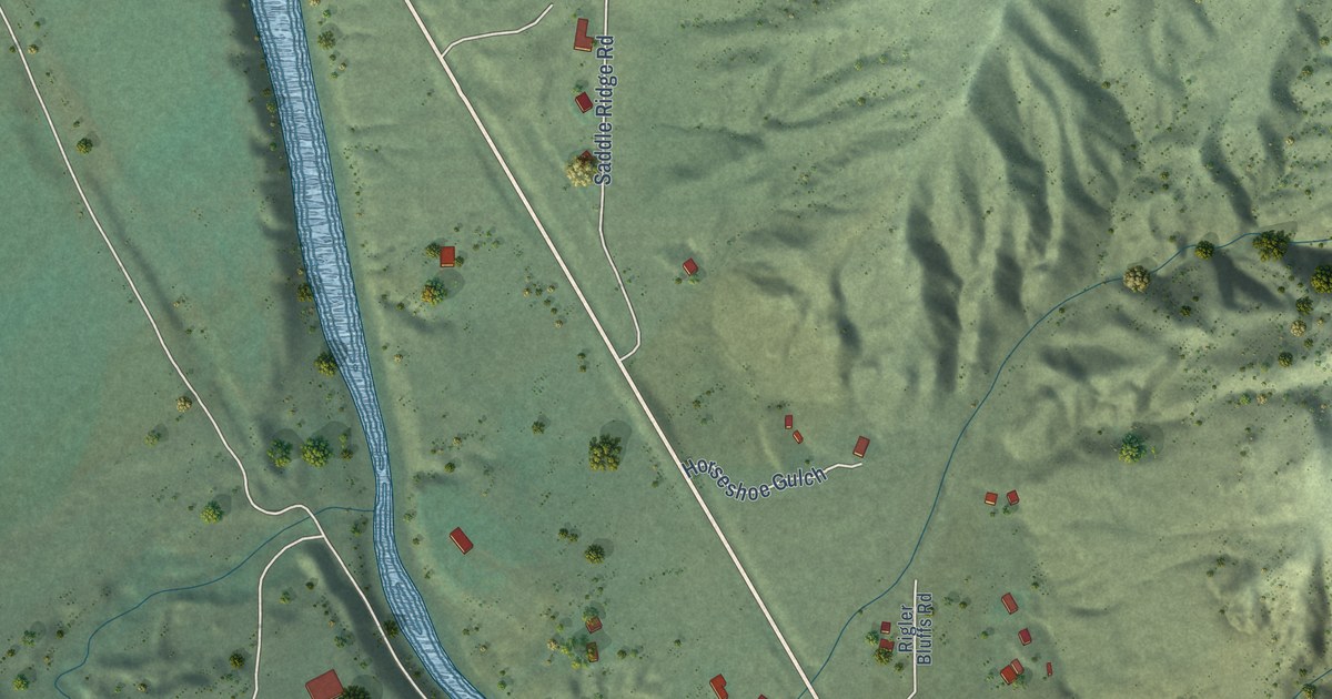 Map of Corwin Springs, Montana in 2026