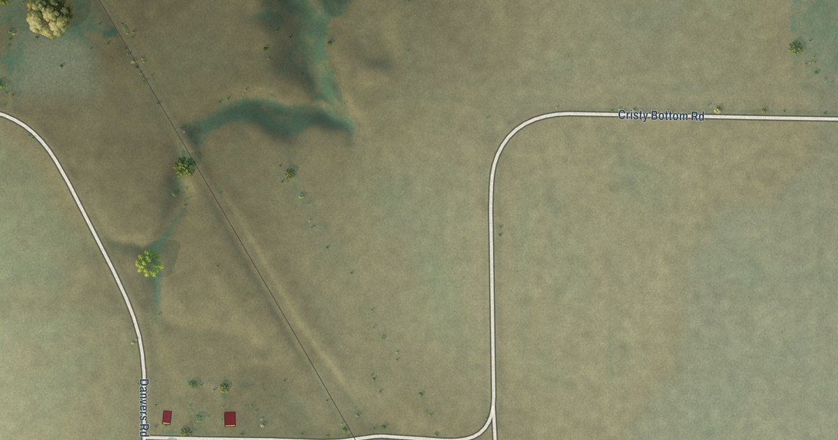 Map of Danvers, Montana in 2026
