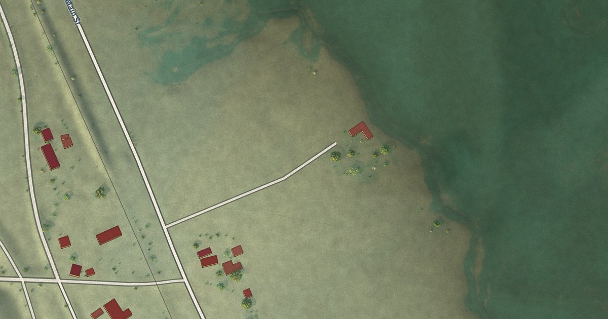 Map of Dell, Montana in 2026
