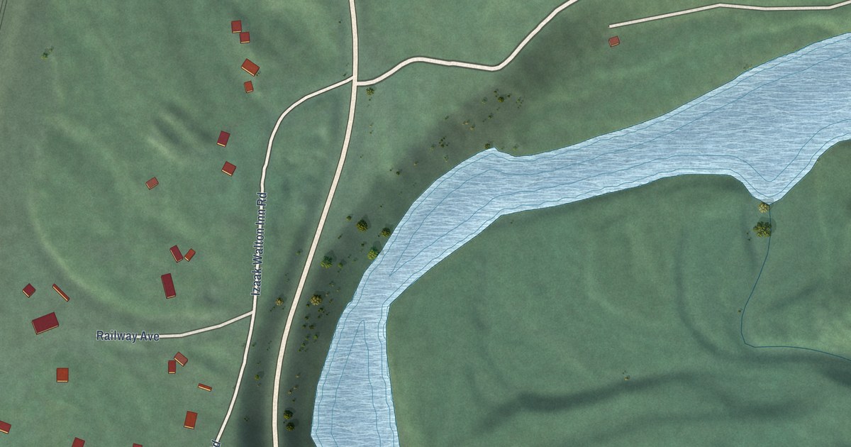 Map of Essex, Montana in 2026