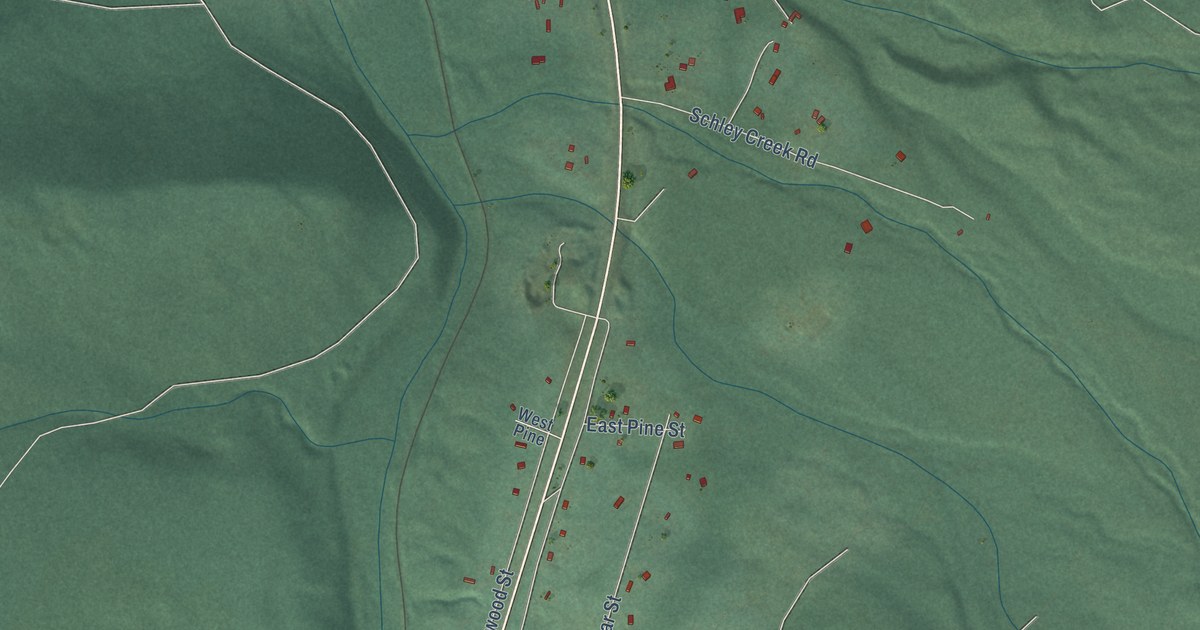 Map of Evaro, Montana in 2026