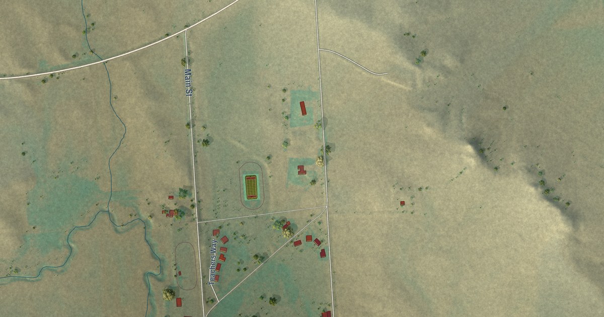 Map of Fox Lake, Montana in 2026