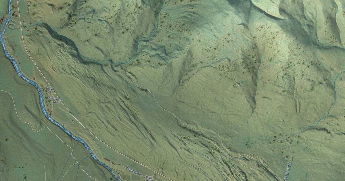 Map of Gardiner, Montana in 2026