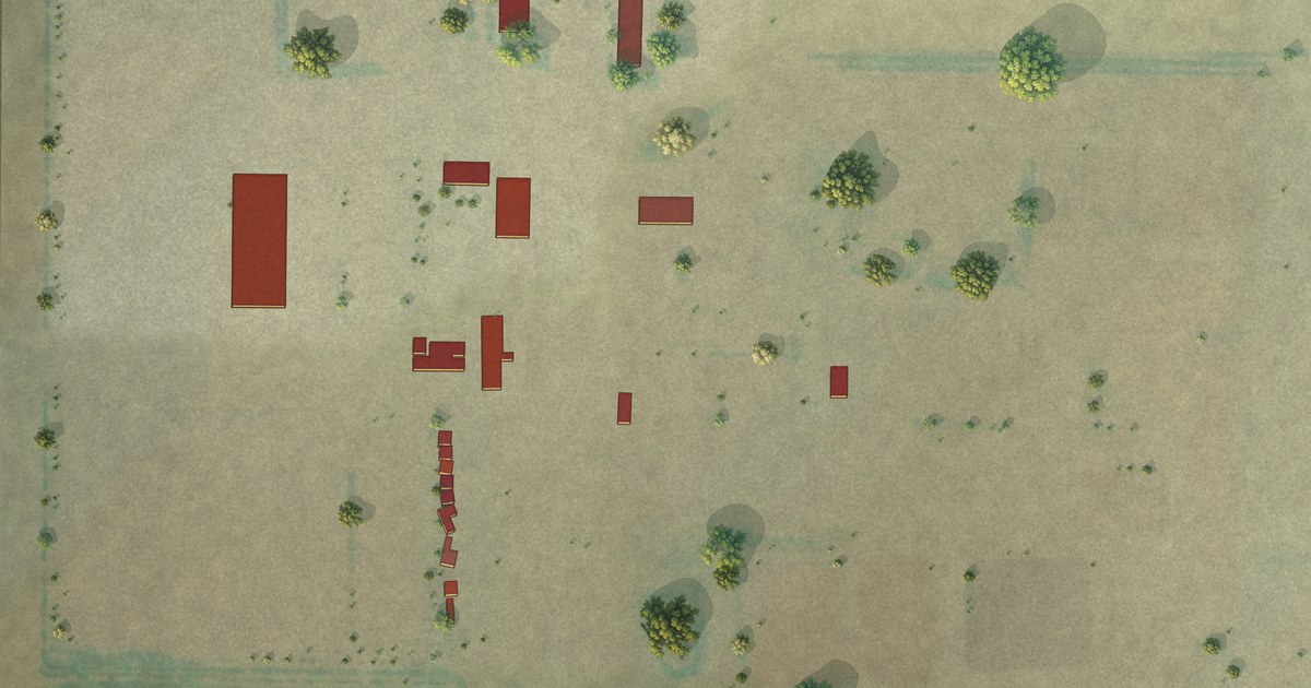 Map of Gildford Colony, Montana in 2026