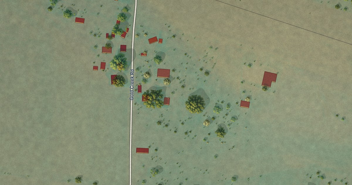 Map of Goldcreek, Montana in 2026