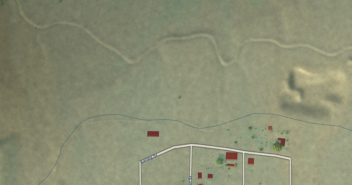 Map of Grant, Montana in 2026