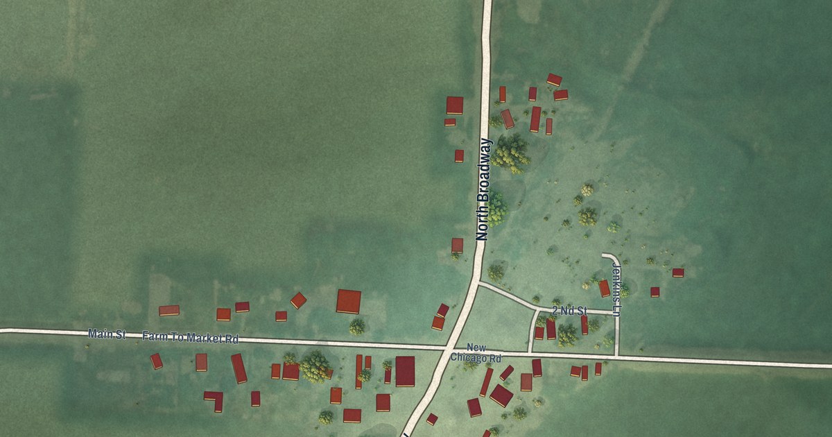 Map of Hall, Montana in 2026