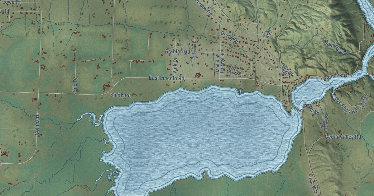 Map of Helena Valley Northeast, Montana in 2026