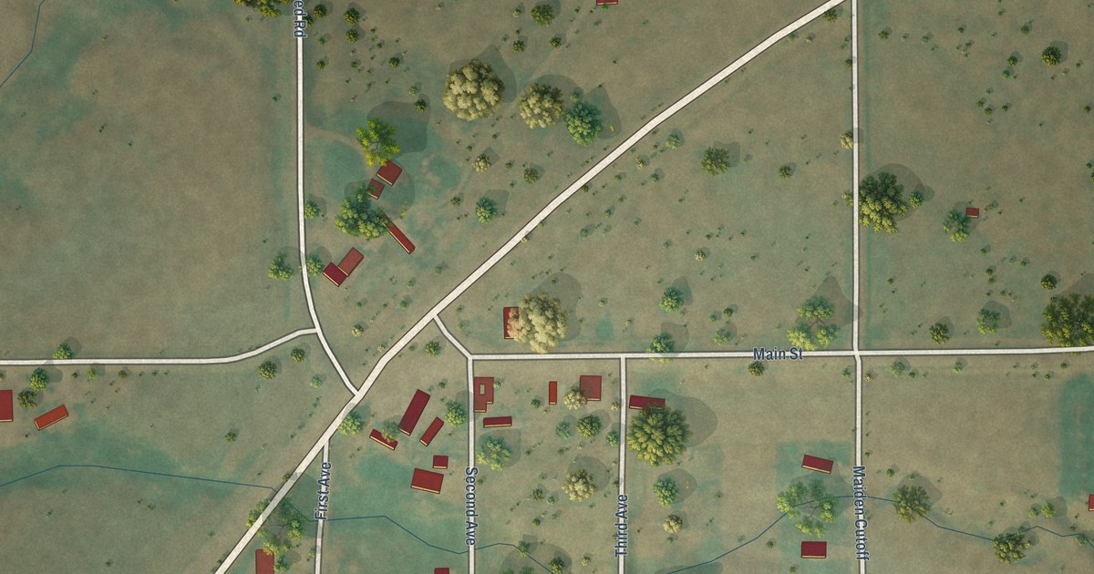 Map of Hilger, Montana in 2026