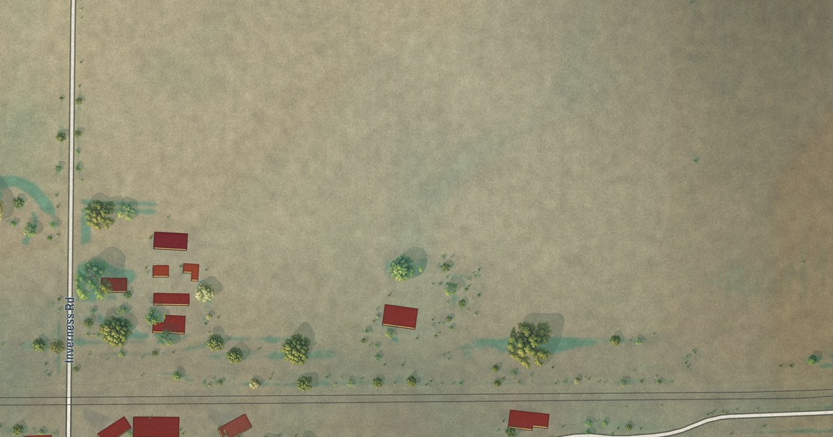 Map of Inverness, Montana in 2026