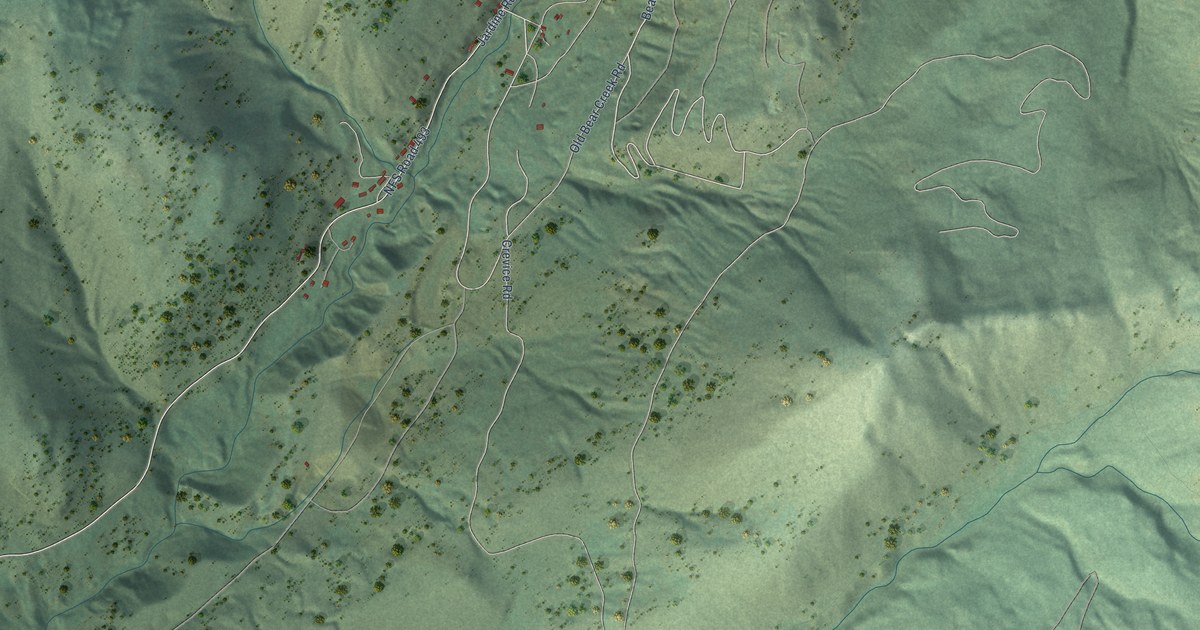 Map of Jardine, Montana in 2026