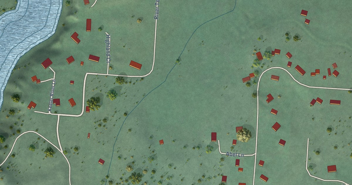 Map of Kerr, Montana in 2026