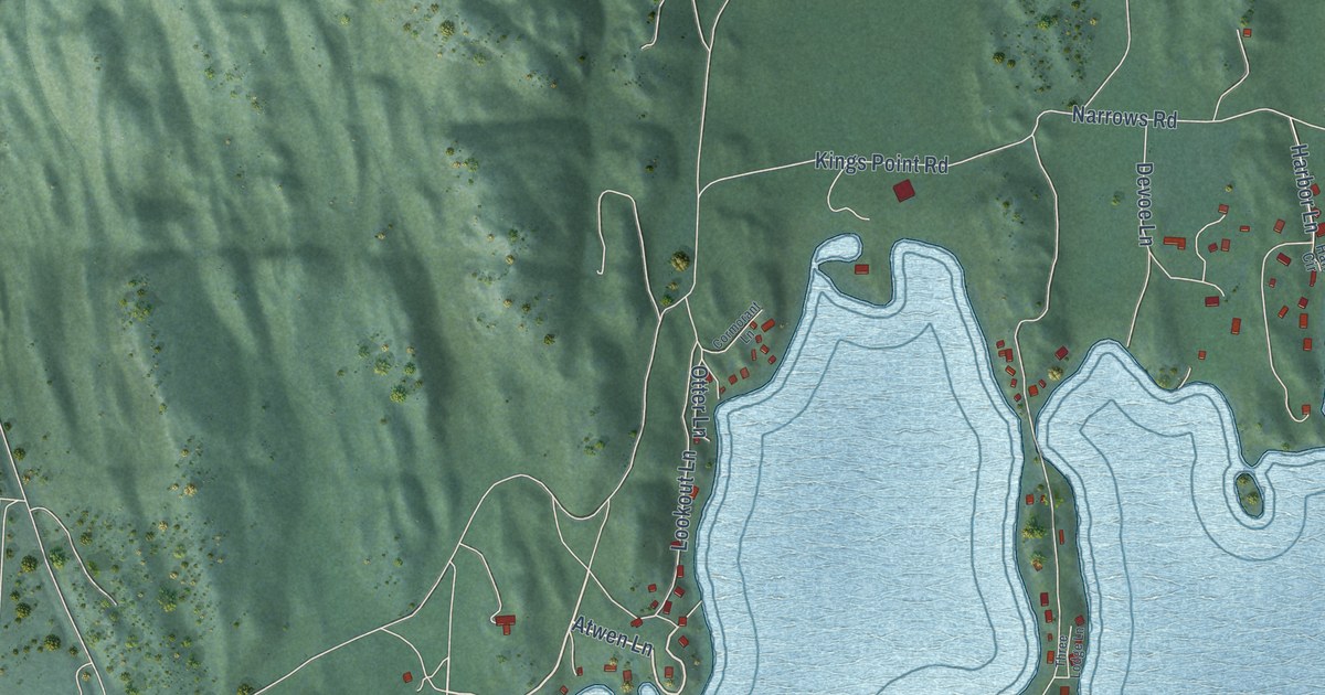 Map of Kings Point, Montana in 2026