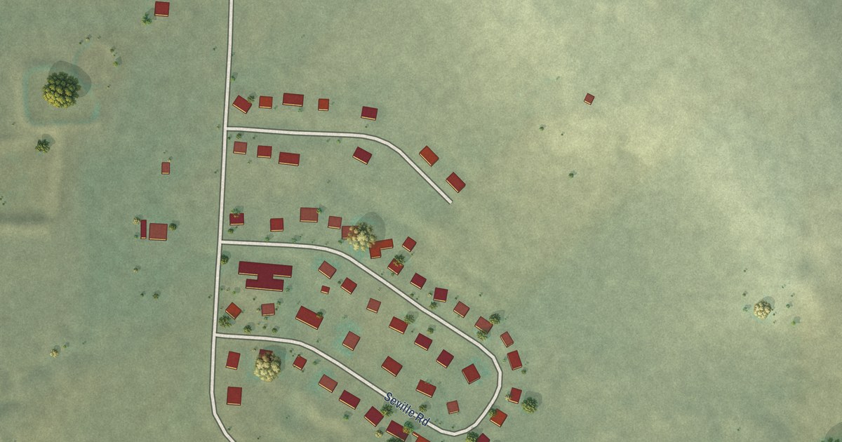 Map of Little Browning, Montana in 2026