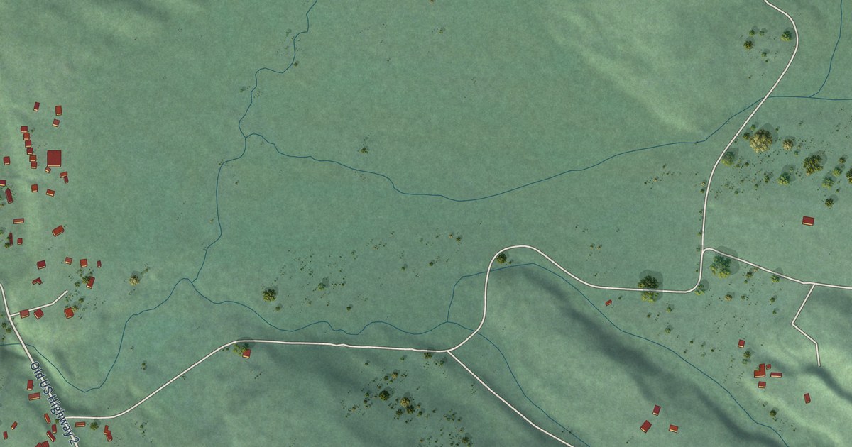 Map of Martin City, Montana in 2026