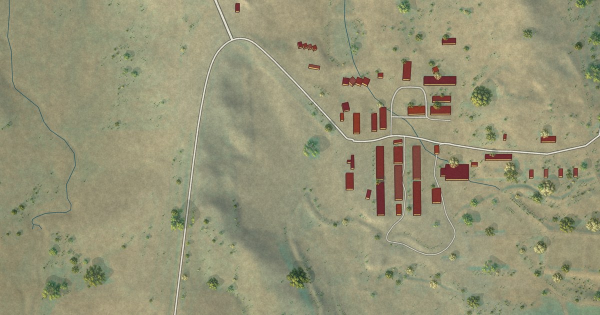 Map of Martinsdale Colony, Montana in 2026