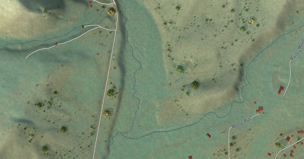 Map of Maverick Mountain, Montana in 2026