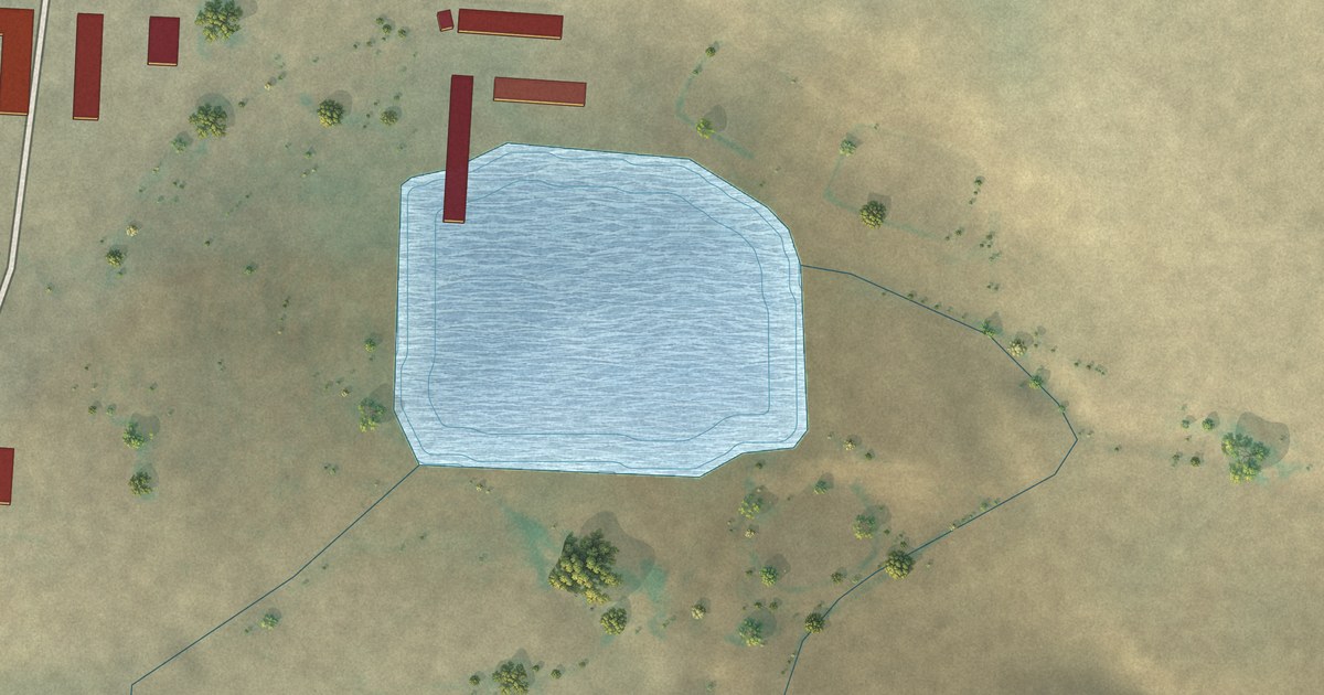Map of New Rockport Colony, Montana in 2026
