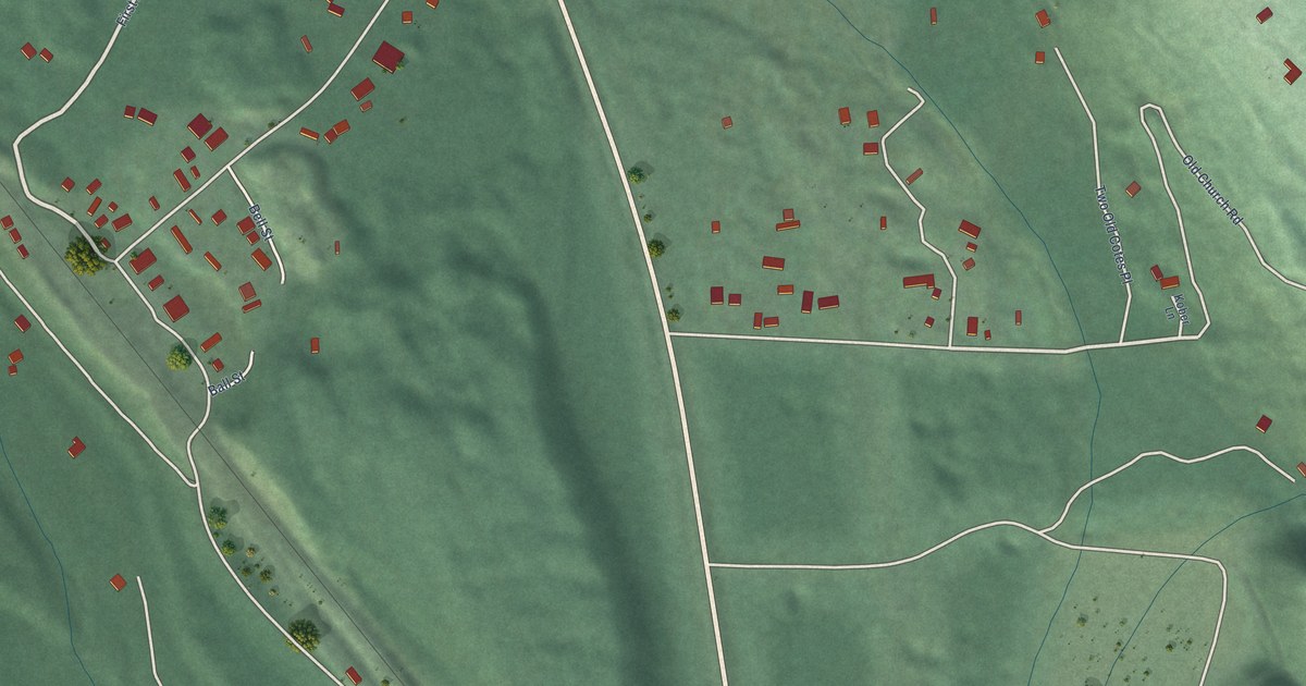 Map of Olney, Montana in 2026