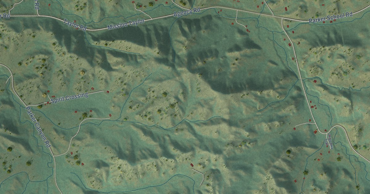 Map of Parker School, Montana in 2026