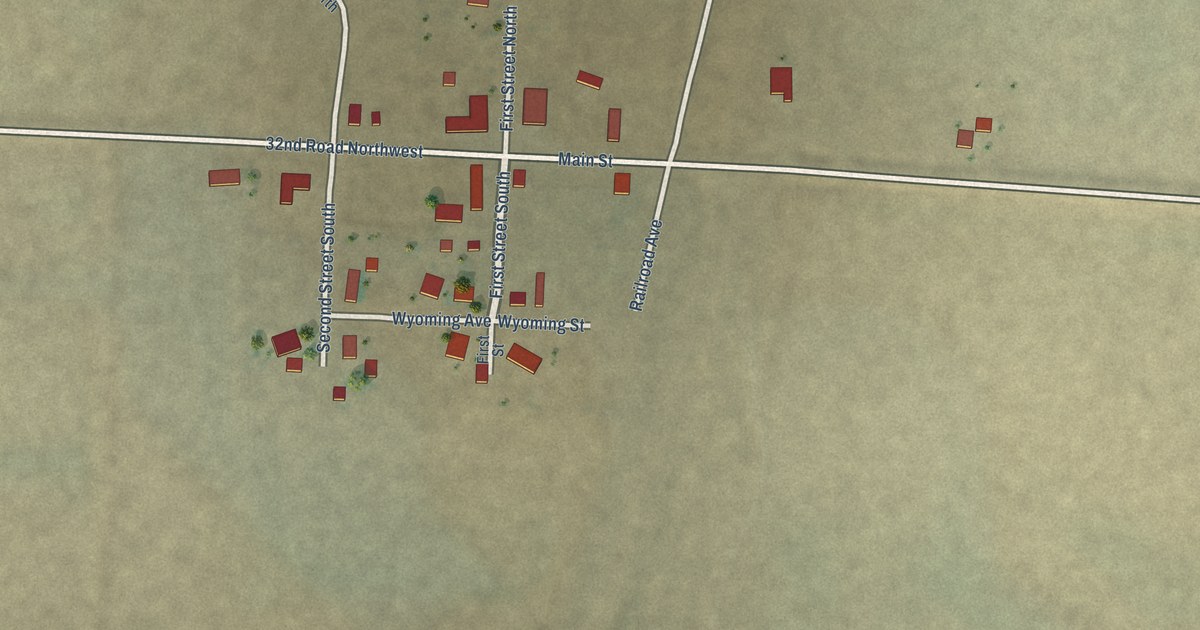 Map of Pendroy, Montana in 2026