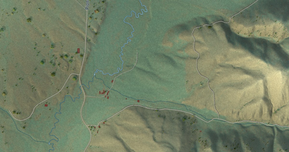 Detailed Map of Polaris, Montana