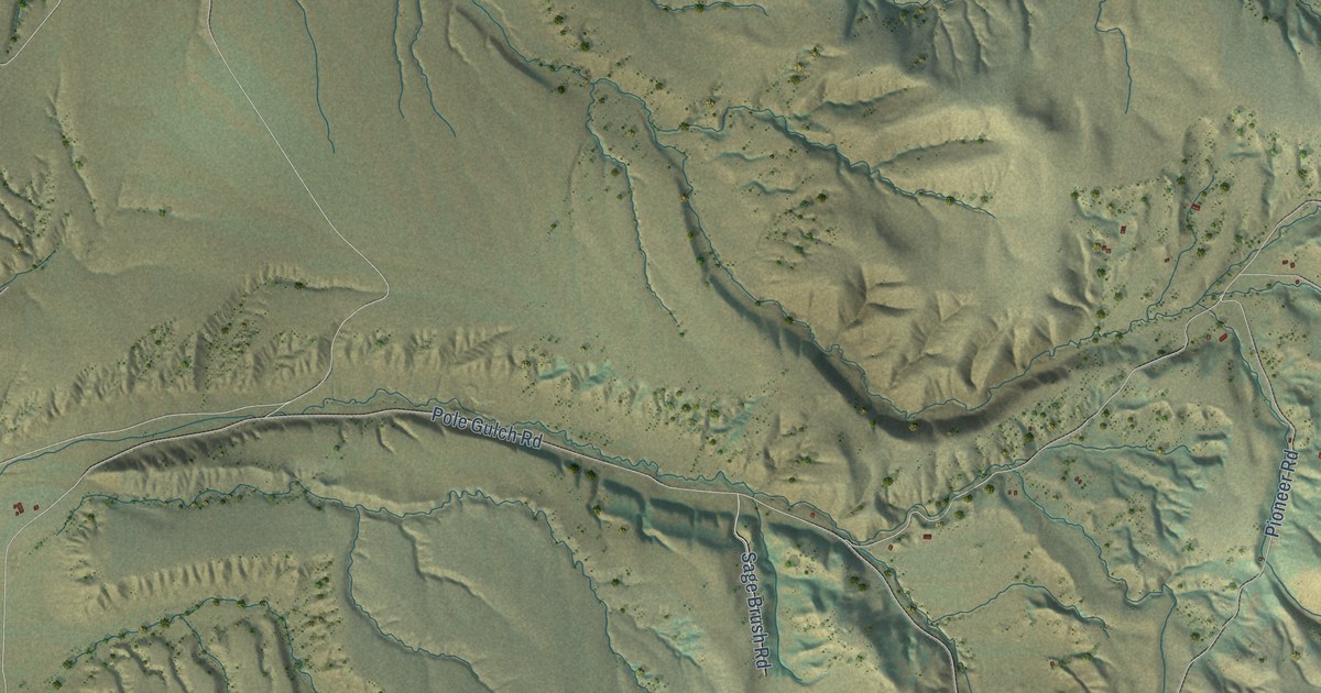 Map of Ponderosa Pines, Montana in 2026