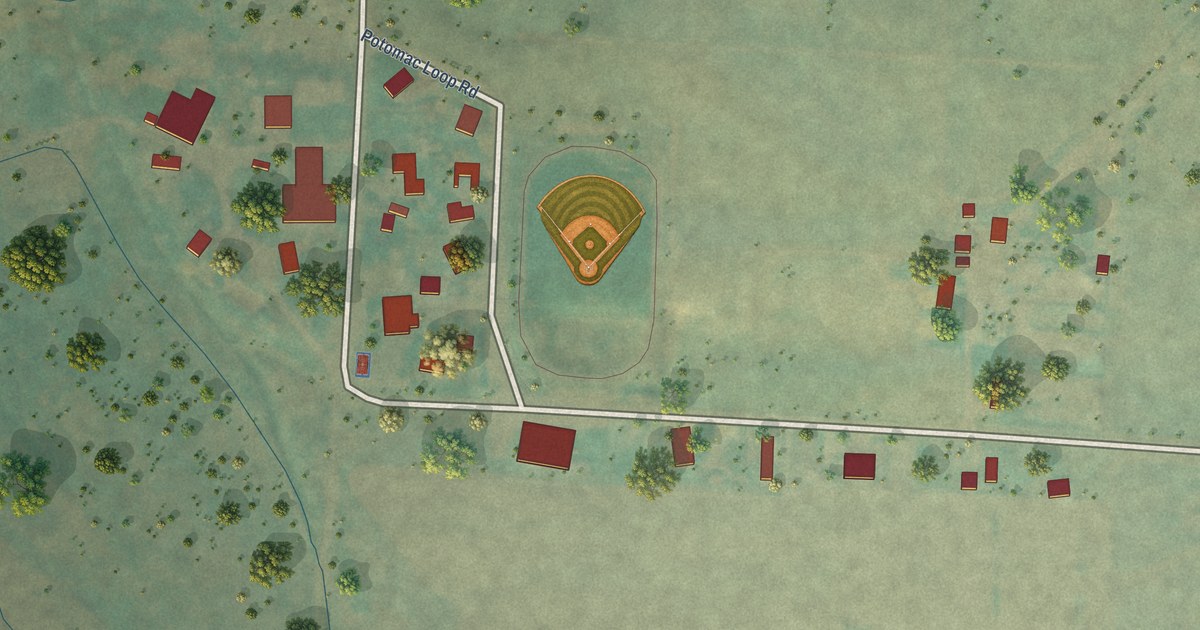 Map of Potomac, Montana in 2026