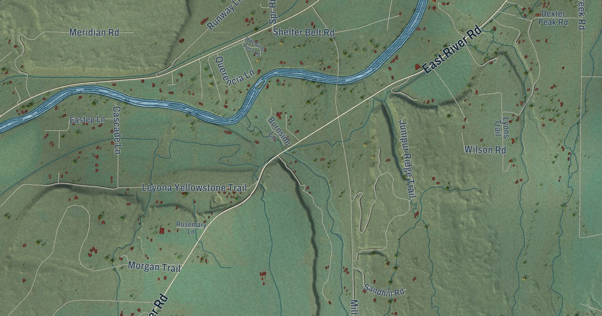 Map of Pray, Montana in 2026