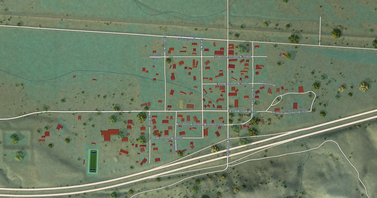 Map of Reed Point, Montana in 2026