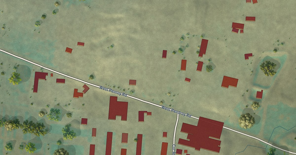 Map of Rockport Colony, Montana in 2026
