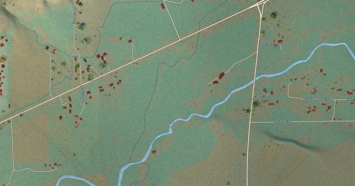 Map of Rockvale, Montana in 2026