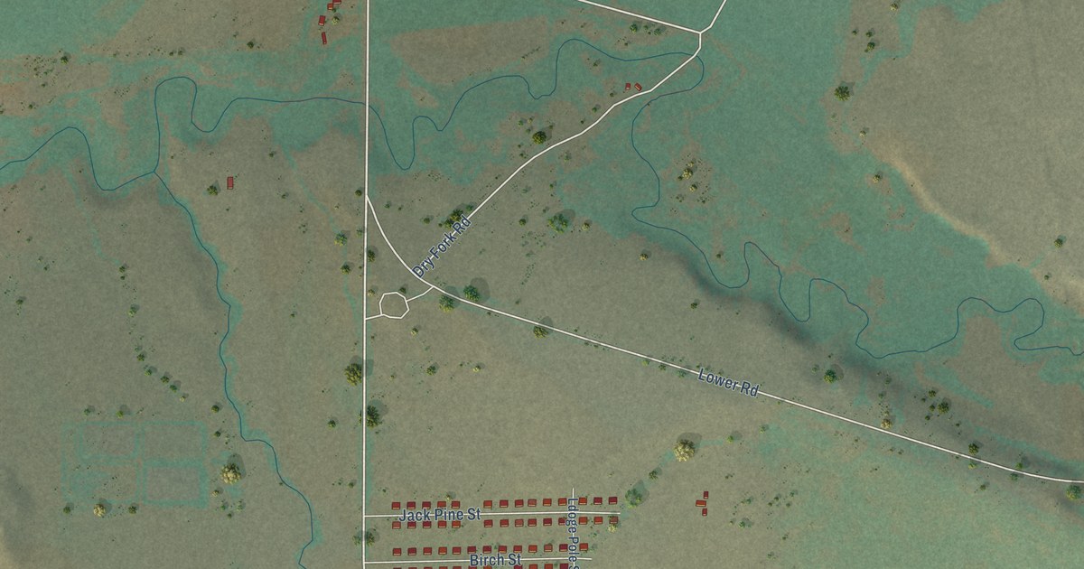 Map of Rocky Boy West, Montana in 2026