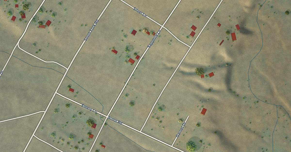 Map of Sapphire Ridge, Montana in 2026