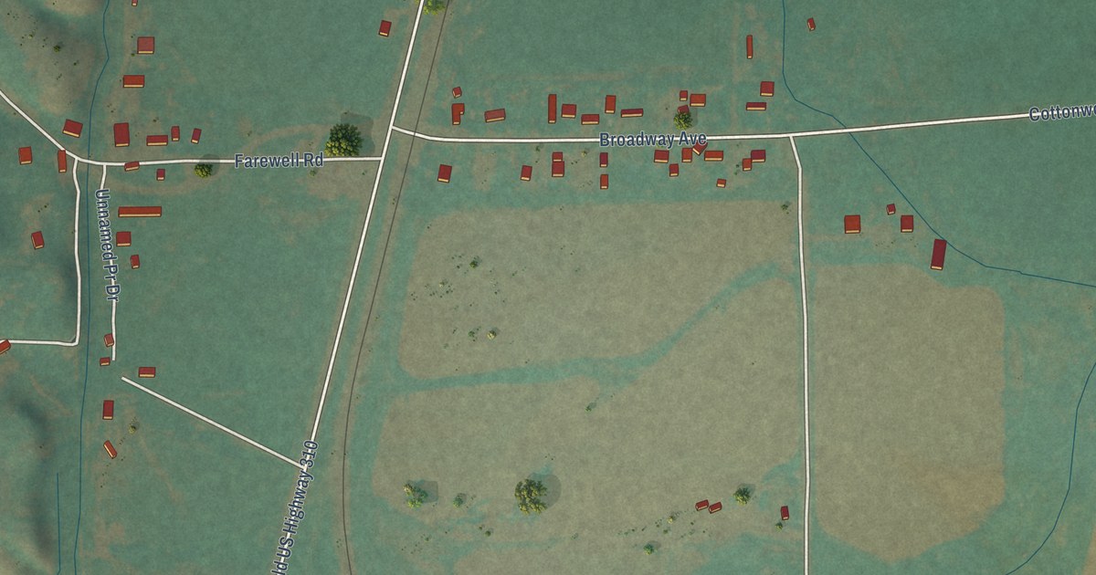 Map of Silesia, Montana in 2026