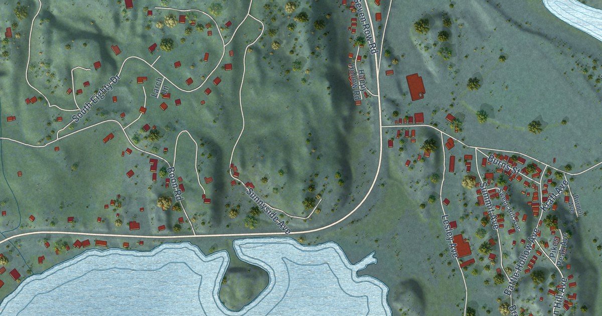 Map of Somers, Montana in 2026