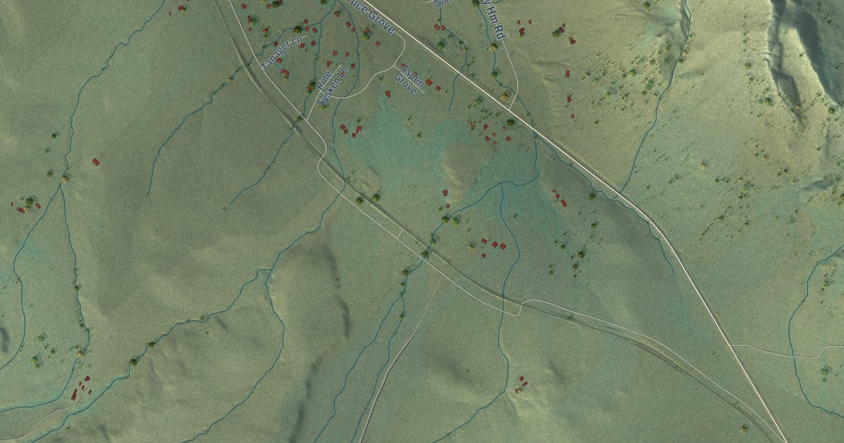 Map of Spokane Creek, Montana in 2026