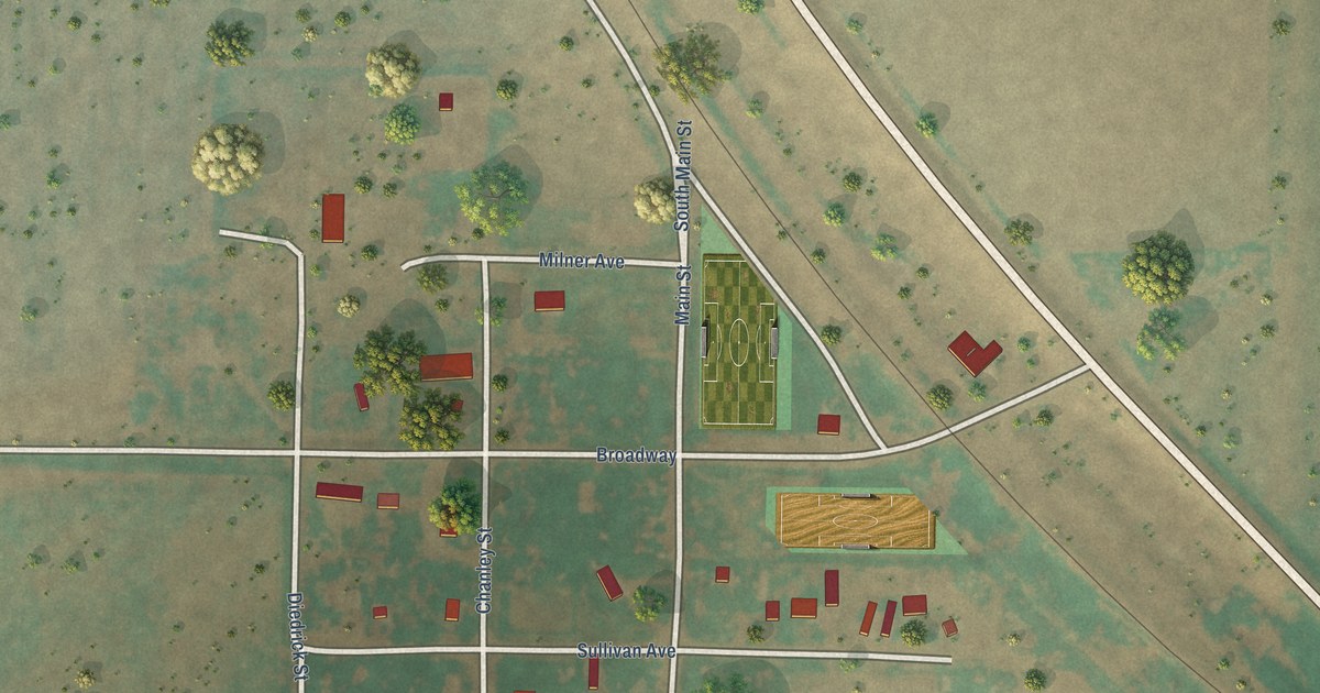 Map of Square Butte, Montana in 2026